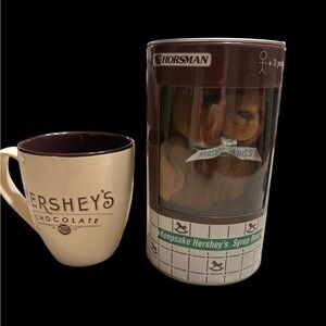 Hersheys Collectible Bear, Bank and Mug